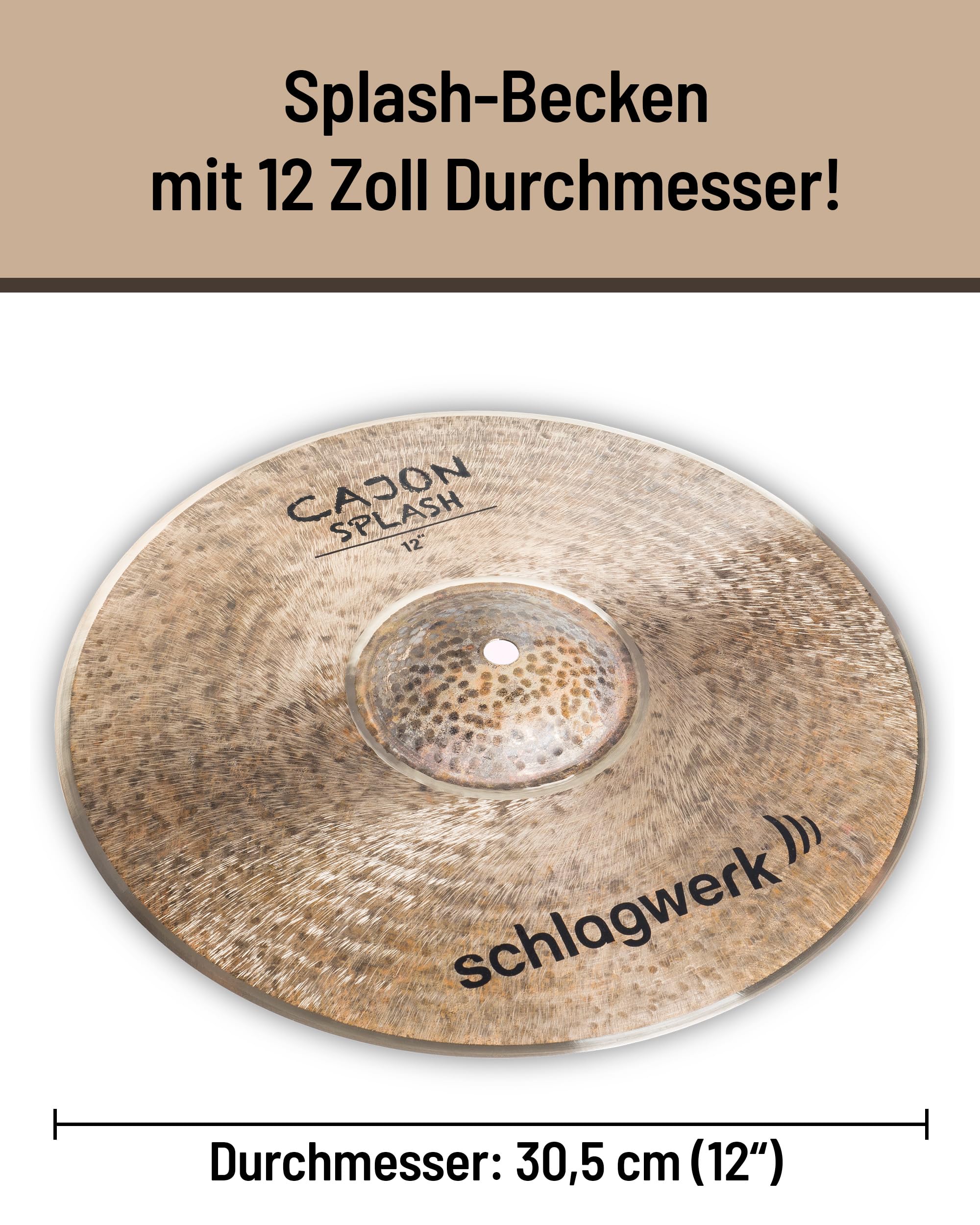 Amazon | Schlagwerk シュラグヴェルク カホンシンバル スプラッシュ